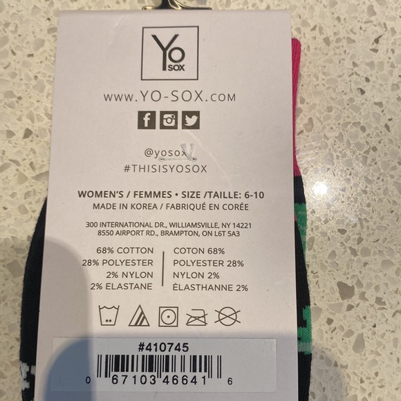 Yo Sox “Kale” Socks - Picture 3 of 3